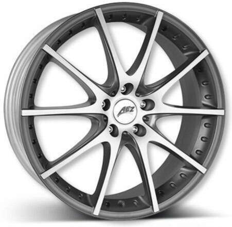 7x16 5x112 ET50 Aez Tidore Dark