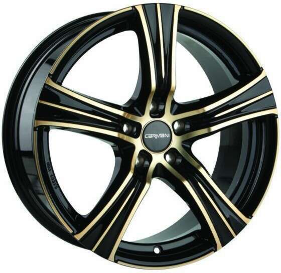 7.5x17 5x110 ET37 Carmani 6 Impact Gold