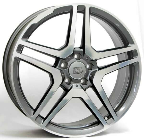 8.5x18 5x112 ET30 Wsp Vesuvio W759 ( Replika Mercedes ) Anthracite Polished