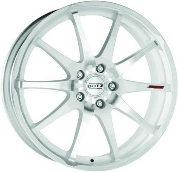 8x17 5x112 ET35 Dotz Shuriken White