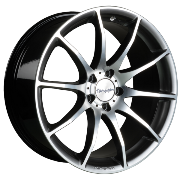 8.5x18 5x112 ET30 Tomason TN1 farba: HYPERBLACK POLIERT
