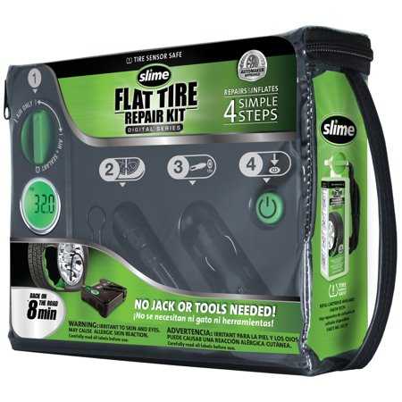 Automaticka opravna sada slime flat tyre repair kit