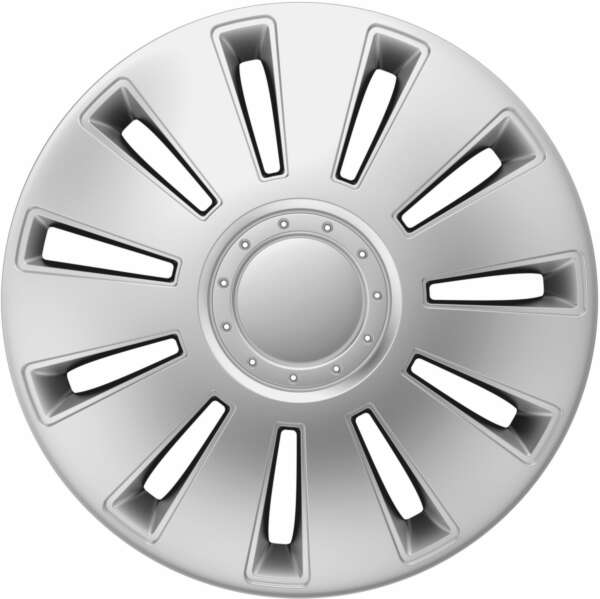 Puklice Alcar Silverstone Strieborné Priemer:13
