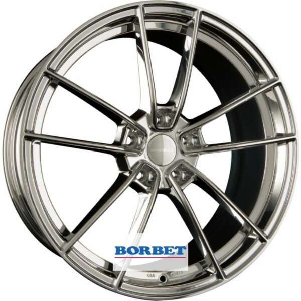 Borbet FF1 farba: deep black matt 8x18 5x115 ET35