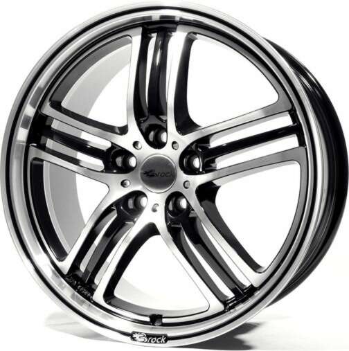Brock B27 farba: sgvp - lesteny cierne leskly 8.5x19 5x114.3 ET35
