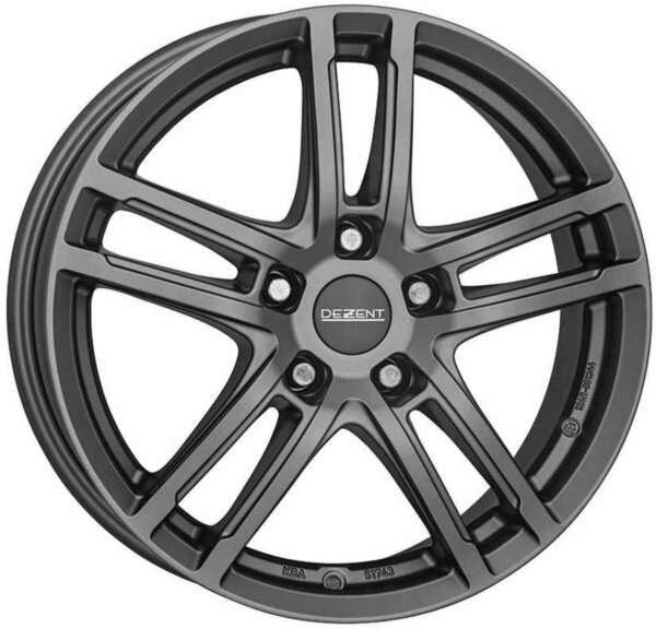 Dezent TZ graphite 7.5x17 5x108 ET52.5