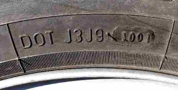 DOT - dátum výroby pneumatiky
