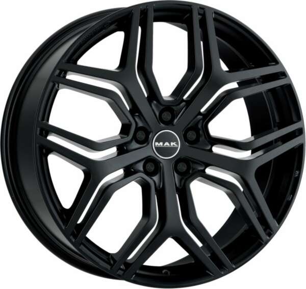 Mak KINGDOM farba: MAT BLACK 9.5x22 5x120 ET49
