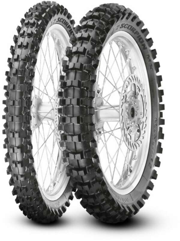 80/100-12 50M Pirelli SCORPION MX32 MID SOFT