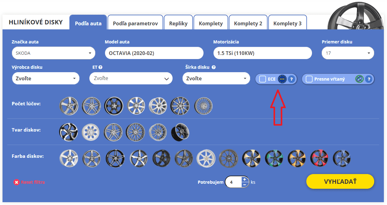 Ece disky filter